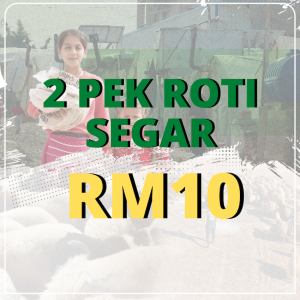 2 Pek Roti Segar: RM10
