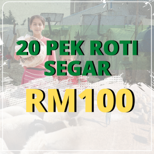 20 Pek Roti Segar: RM100