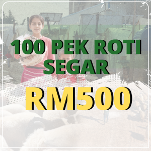 100 Pek Roti Segar: RM500