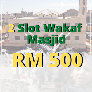2 Slot Wakaf Masjid: RM500
