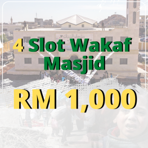 4 Slot Wakaf Masjid: RM1,000