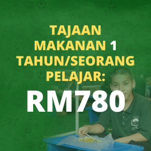 "Tajaan Makanan Satu Tahun / pelajar: RM780"