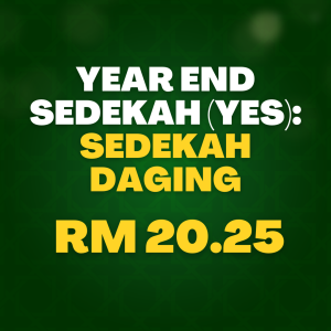 SEDEKAH DAGING: RM 20.25